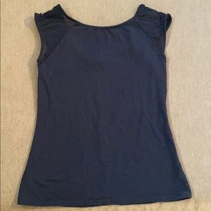 Black Sleeveless Top